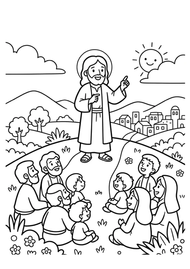 Desenhos biblicos para colorir para imprimir e colorir - imagem 10